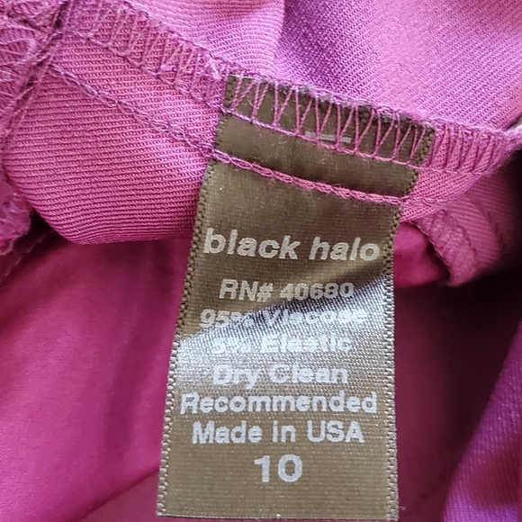 HOMECOMING ⭐️Black Halo Mini Dress Purple - Picture 10 of 12